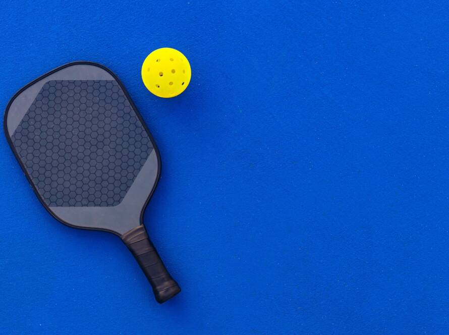 Is pickleball easy with paddle and ball